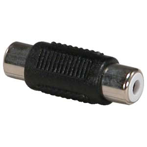 RCA F/F Coupler Plastic RCA F/F Coupler Plastic